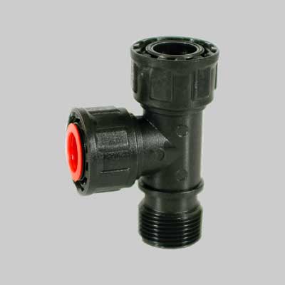 TEE CON GUARNIZIONE OR 1x1x1 - 50 pezzi- IRRITEC