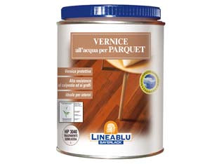 VERNICE ALL'ACQUA PER PARQUET  HP 3040 trasparente semilucida ml.750    SAYERLACK