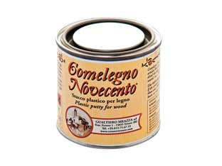 COMELEGNO STUCCO PLASTICO PER LEGNO PRONTO ALL'USO ML.250- - frassino - 2 pezzi CERA NOVECENTO
