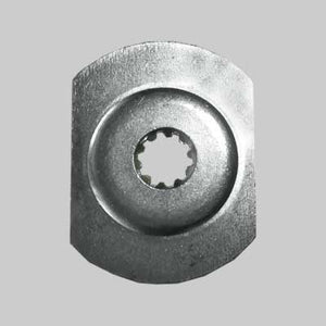 FLANGIA PER COPPIA CONICA FORO DENTATO