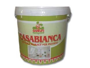 TEMPERA CASABIANCA PER INTERNI  lt.2.5 bianca    GUELFI