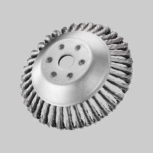 SPAZZOLA CONICA PER DECESPUGLIATORE 170 mm - 32 mazzetti