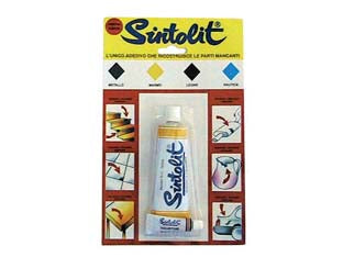 SINTOLIT STUCCO PER METALLO IN TUBETTO ML.60- - ml.75 - 2 blister SINTOLIT