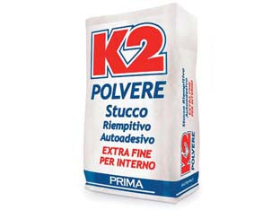 K2 STUCCO IN POLVERE IN SACCO- - Kg.5 - 4 pezzi K2