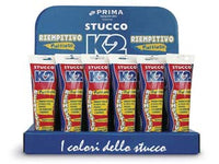 K2 ESPOSITORE STUCCO IN PASTA MULTIUSO COLORATO- - n.24 tubetti da ml.150 - 1 espositore K2