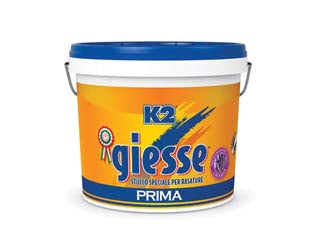 K2 GIESSE STUCCO IN PASTA PER RASATURE IN BARATTOLO  Kg.20    K2