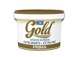 K2 GOLD STUCCO IN PASTA EXTRA FINE EXTRA BIANCO IN BARATTOLO  Kg.5    K2