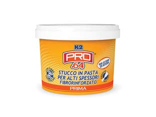 K2 PRO.64 STUCCO IN PASTA  ALTI SPESSORI IN BARATTOLO- - Kg.1 - 12 pezzi K2