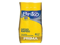 K2 LINEA BRIKO GESSO RAPIDO BIANCO IN POLVERE- - Kg.4 in busta - 4 pezzi K2