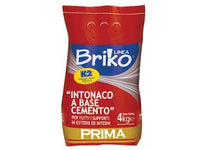 K2 LINEA BRIKO INTONACO PRONTO BASE CEMENTO BIANCO IN POLVERE- - Kg.4 in busta - 4 pezzi K2