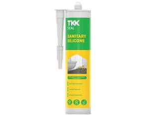 SILICONE ACETICO PER SANITARI SEAL SIL SANITARY- - ml.280 bianco - 4 pezzi TKK