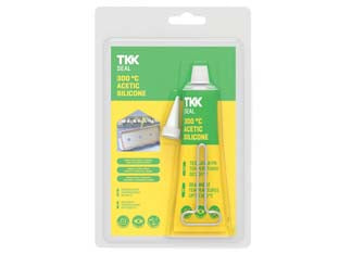 SILICONE ALTE TEMPERATURE SEAL HIGH TEMPERATURE 300  °C- - ml.60 rosso - 4 blister TKK