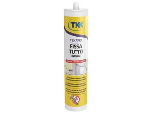ADESIVO DI MONTAGGIO FISSA TUTTO PER INTERNI TEKAFIX BT- - ml.300 bianco - 3 pezzi TKK