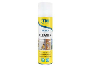 PULITORE SOLVENTE PER SCHIUMA POLIURETANICA TEKAPUR CLEANER- - ml.500 in bomboletta spray - 3 pezzi TKK