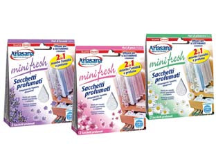 ASSORBIUMIDITA' PER ARMADI E CASSETTI ARIASANA MINIFRESH - 18 pezzi HENKEL