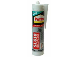 PATTEX SILICONE SISTA SL 618 SOLYPLAST PER SPECCHI  ml.300    HENKEL