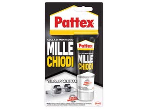 PATTEX MILLECHIODI TRASPARENTE- - gr.40 - 4 blister HENKEL