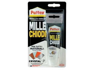 PATTEX MILLECHIODI CRYSTAL- - gr.90 - 12 blister HENKEL