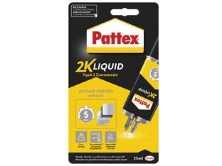 ACCIAIO RAPIDO BICOMPONENTE MIX PATTEX- - gr.35 - 3 pezzi HENKEL