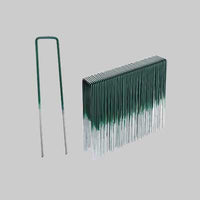 PICCHETTI AD 'U' PER FISSAGGIO PRATO 15 cm - Conf. 20 pezzi