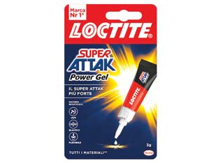 SUPER ATTAK POWER GEL GR.3 - 24 blister LOCTITE