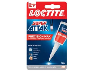 SUPER ATTAK PRECISION MAX GR.10 - 6 blister LOCTITE