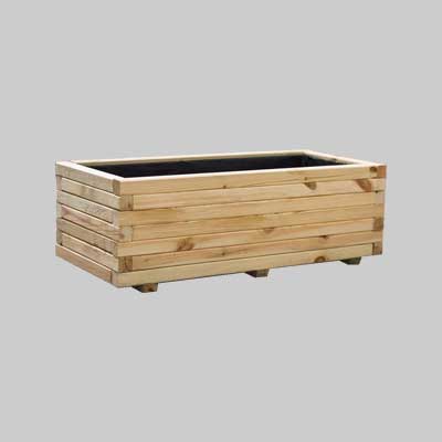 FIORIERA IN LEGNO cm 84x40x35h