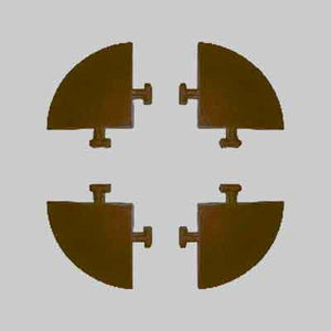 KIT ANGOLARI PER PIASTRELLA 'WOODENLIKE' 54x54 mm - Spess. 25 mm