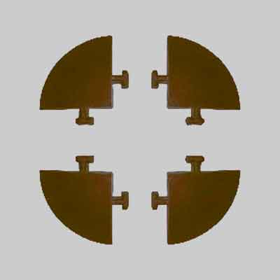 KIT ANGOLARI PER PIASTRELLA 'WOODENLIKE' 54x54 mm - Spess. 25 mm