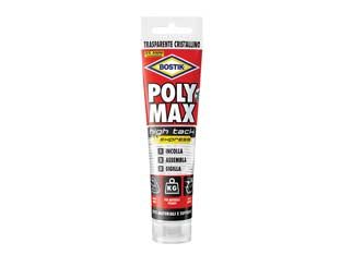 POLYMAX HIGH TACK EXPRESS TRASPARENTE- - gr.115 - 2 blister BOSTIK