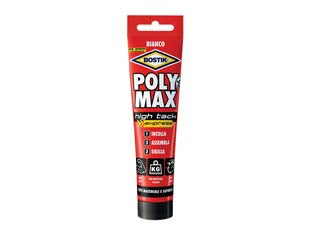 POLYMAX HIGH TACK EXPRESS BIANCO- - gr.165 - 2 blister BOSTIK