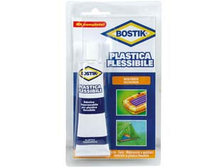 ADESIVO PER PLASTICA FLESSIBILE- - gr.50 - 3 blister BOSTIK