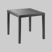TAVOLO 'KING' cm 79x79x72h - Col. Antracite - PRO GARDEN