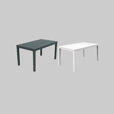 TAVOLO COMPONIBILE RETTANGOLARE 'SUMATRA' cm 138x80x72h - Col. Antracite - PRO GARDEN