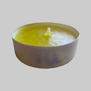 KIT CANDELE ALLA CITRONELLA Ø cm 6x2,5h - confezione 6 pezzi