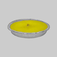 FIACCOLA ALLA CITRONELLA IN STAGNOLA Ø cm 17x2,5h