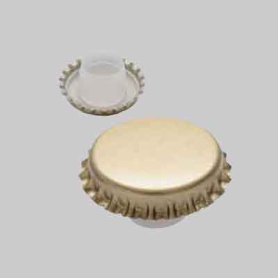 TAPPO A CORONA PER BEVANDE CON BIDUL ALTA Ø 29 mm - conf. 100 pezzi