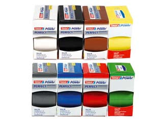 NASTRO TELATO- - mm.38x2,7mt. colore grigio - 6 blister TESA