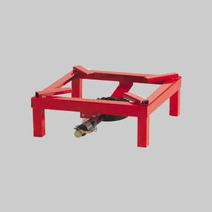 FORNELLONE A GAS IN ACCIAIO VERNICIATO 40x40 cm