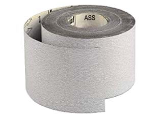 CARTA ABRASIVA STEARATA AL CORINDONE CON SUPPORTO LATTICE ASS- - grana 180, mt.100 - 100 mt IMPERIAL