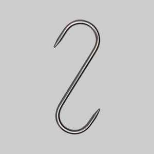 GANCIO FISSO 60x3 mm - 1 punta - 10 pezzi