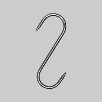 GANCIO FISSO 60x3 mm - 1 punta - 10 pezzi