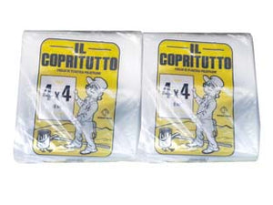 TELO COPRITUTTO NEUTRO MT.4X4 EXTRA PESANTE- - mt.4x4 gr.750 - 10 confezione CP