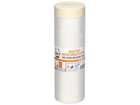 NASTRO CARTA ADESIVO + FILM HDPE TRASPARENTE- - cm.140x33mt - 5 rotolo