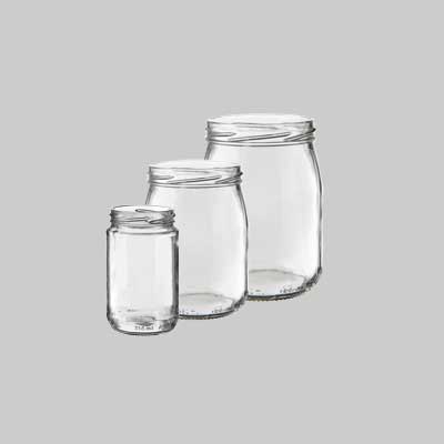 VASO IN VETRO PER CONSERVE  106 cc - Imb. Ø 53 mm - 28 pezzi