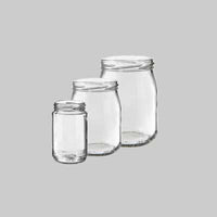 VASO IN VETRO PER CONSERVE 580 cc - imb. Ø 82 mm - 20 pezzi