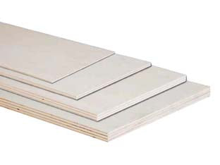 TAVOLA COMPENSATO DI PIOPPO GREZZO  mm.10x600x1250    PIRCHER