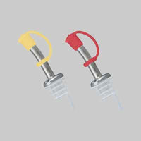 BECCUCCIO VERSATORE 'PRESTO' 9 cm - 2 pezzi - TESCOMA