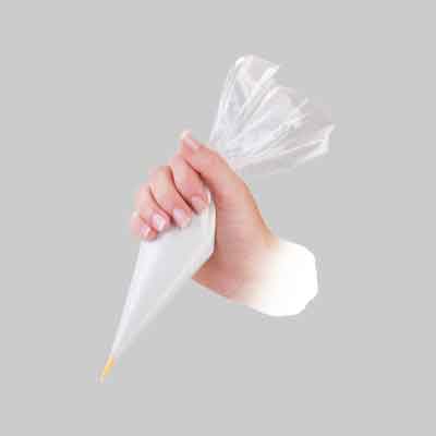 SAC A' POCHE CON MINI BECCUCCIO 'DELICIA' 30 cm - 5 pezzi - TESCOMA