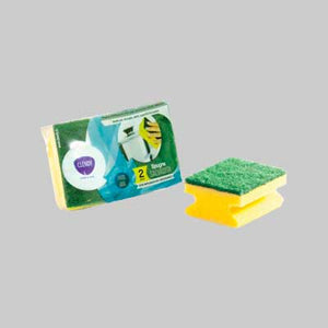 KIT SPUGNA ABRASIVA SALVADITA Confezione 2 pezzi